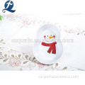 Groothandel aangepaste sneeuwpop vorm witte keramische platen